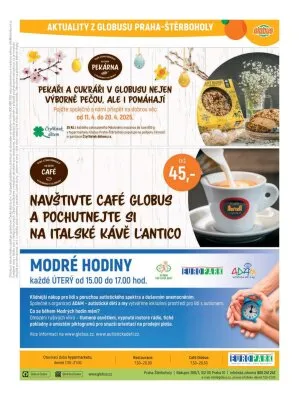 akční leták Globus 16.4.2025-22.4.2025