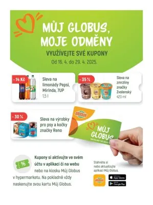 akční leták Globus 16.4.2025-22.4.2025