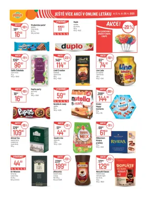 akční leták Globus 16.4.2025-22.4.2025