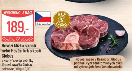 Hovězí kližka s kostí Globus