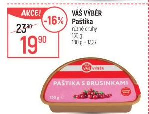 Paštiky Váš výběr