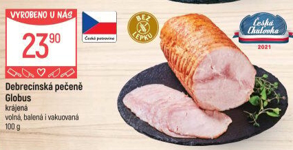 Pečeně debrecínská Globus