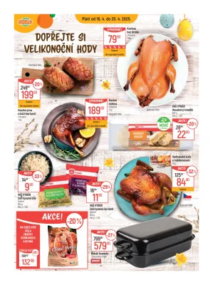 akční leták Globus 16.4.2025-22.4.2025