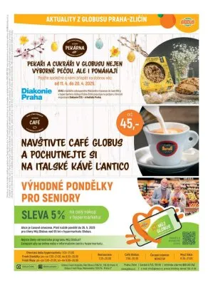 akční leták Globus 16.4.2025-22.4.2025