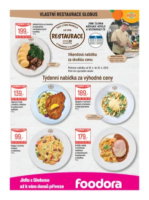 akční leták Globus 16.4.2025-22.4.2025