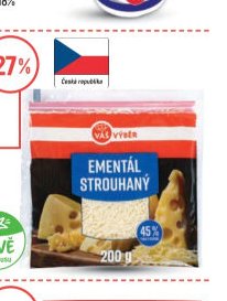 Váš výběr Ementál strouhaný