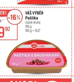 Váš výběr Paštika