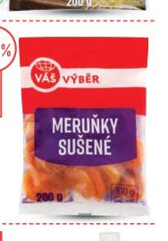 Váš výběr Meruňky sušené