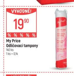 My Price Odličovací tampony