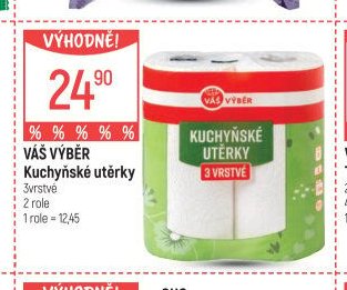 VÁŠ VÝBĚR Kuchyňské utěrky
