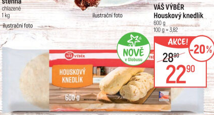 Houskový knedlík Váš Výběr