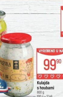 Polévka kulajda Globus