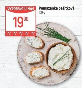 Pomazánka pažitková Globus