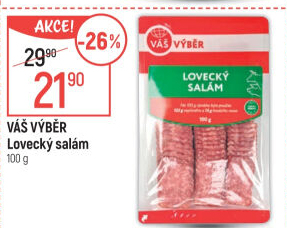 Salám lovecký Váš Výběr