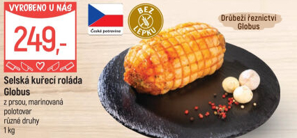 Selská kuřecí roláda Globus