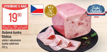 Šunka dušená výběrová Globus
