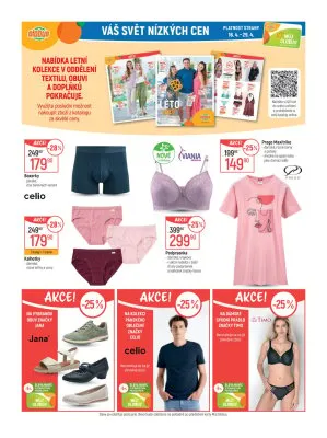 akční leták Globus 16.4.2025-22.4.2025