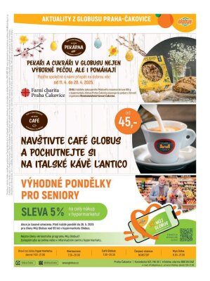 akční leták Globus 16.4.2025-22.4.2025