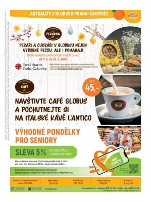akční leták Globus 16.4.2025-22.4.2025