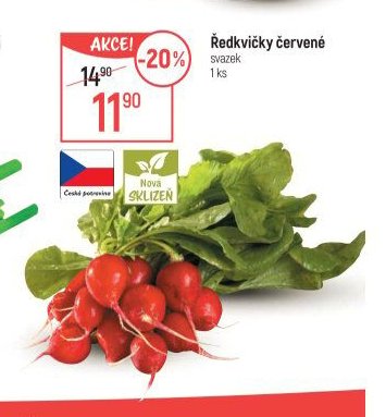 Ředkvičky červené
