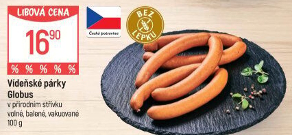 Párky vídeňské Globus