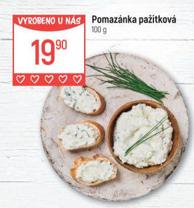 Pomazánka pažitková Globus