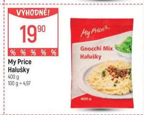 Směs na halušky My Price