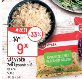 Zelí kysané bílé Váš výběr