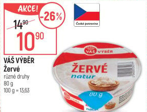 Žervé Váš Výběr