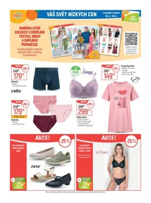 akční leták Globus 16.4.2025-22.4.2025