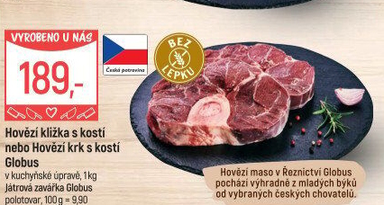 Hovězí kližka s kostí Globus