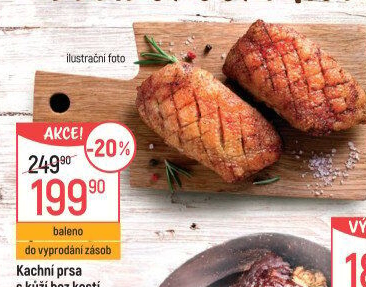 Kachní prsa bez kosti