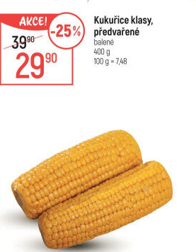 Kukuřice předvařená