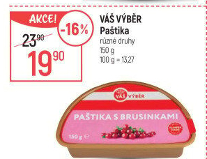 Paštiky Váš výběr