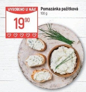 Pomazánka pažitková Globus