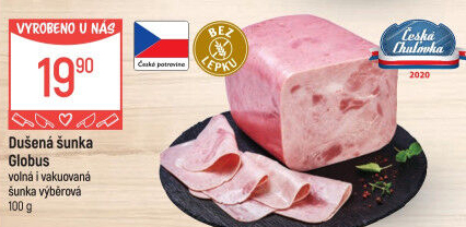 Šunka dušená výběrová Globus