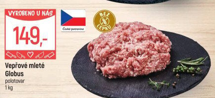 Vepřové mleté maso Globus