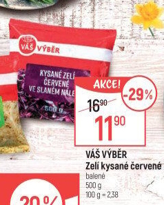 Zelí kysané červené Váš výběr