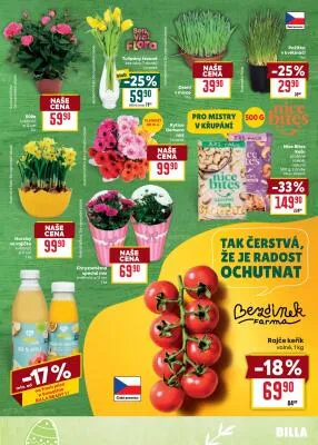 akční leták BILLA 16.4.2025-22.4.2025
