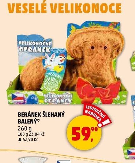BERÁNEK ŠLEHANÝ BALENÝ