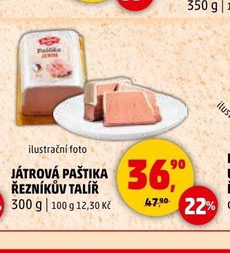 JÁTROVÁ PAŠTIKA ŘEZNÍKŮV TALÍŘ 300 g
