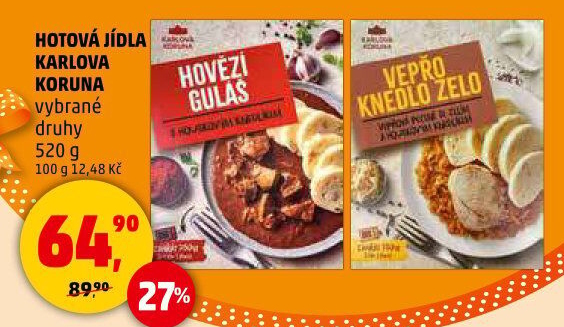 Hotová jídla Karlova Koruna