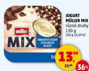 Jogurt Müller Mix