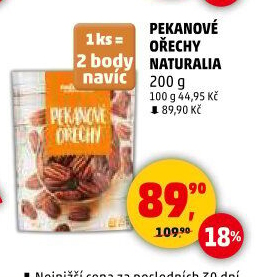 Pekanové ořechy Naturalia