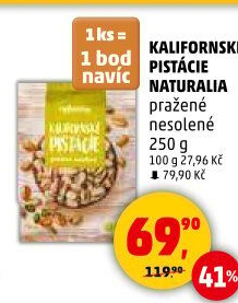 Pražené pistácie kalifornské Naturalia