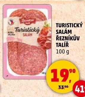 Salám turistický Řezníkův talíř