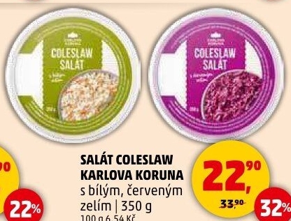 Salát coleslaw Karlova Koruna