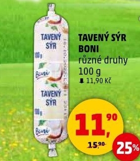 Sýr tavený Boni
