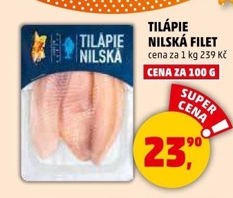 Tilápie nilská filety Pro Penny EFD Excelsior Delikatessen