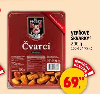 Vepřové škvarky Dr. Pigley